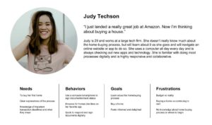 Judy Techson Persona