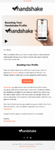 Handshake Email 2