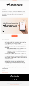 Handshake Email 4